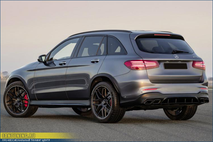 Аэродинамический обвес АМГ (AMG) для Мерседеса (Mercedes) GLC W253