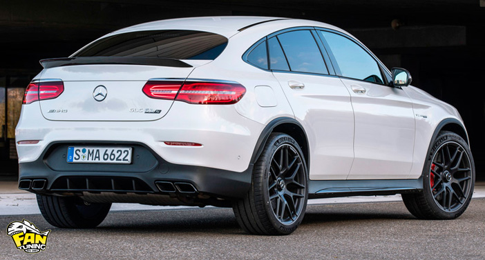 Аэродинамический обвес АМГ (AMG) GLC63 на Мерседес (Mercedes) GLC Coupe C253