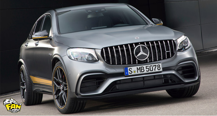 Аэродинамический обвес АМГ (AMG) GLC63 на Мерседес (Mercedes) GLC Coupe C253