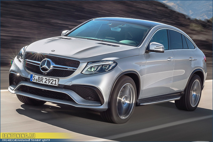 Аэродинамический обвес АМГ (AMG) на Мерседес (Mercedes) GLE Coupe C292