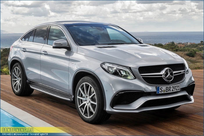 Аэродинамический обвес АМГ (AMG) на Мерседес (Mercedes) GLE Coupe C292