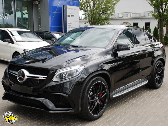 Реплика аэродинамического обвеса АМГ (AMG) 6.3 на Mercedes-Benz GLE Coupe C292