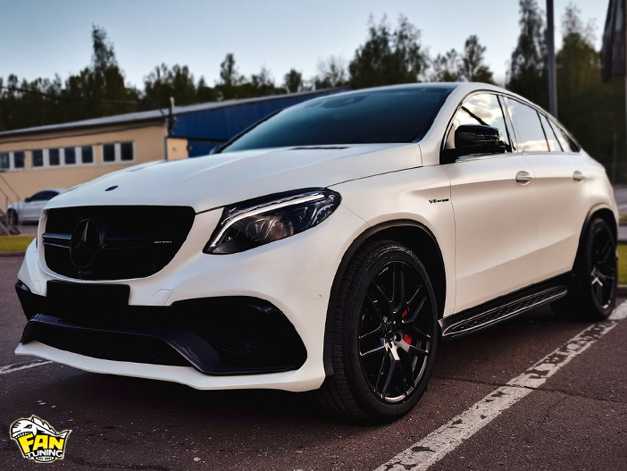 Реплика аэродинамического обвеса АМГ (AMG) 6.3 на Mercedes-Benz GLE Coupe C292