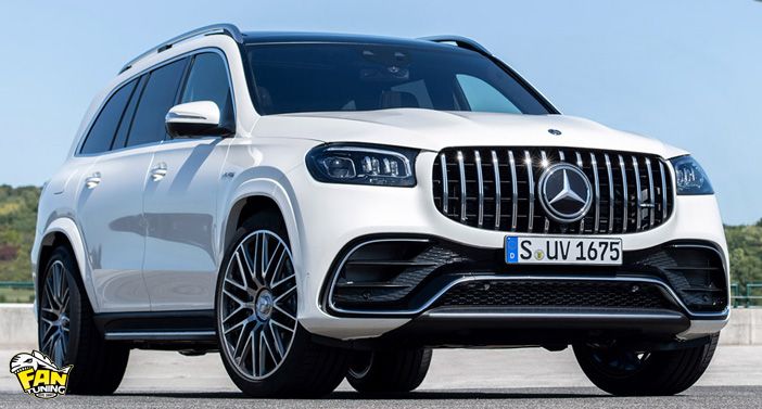 Аэродинамический обвес AMG GLS63 на обычный GLS в кузове Х167 (с 2019 г.в.)