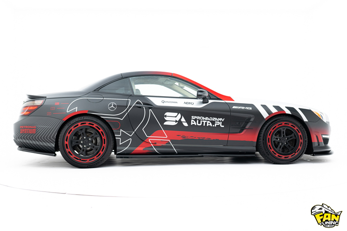 Аэродинамический обвес на Мерседес (Mercedes) SL R231