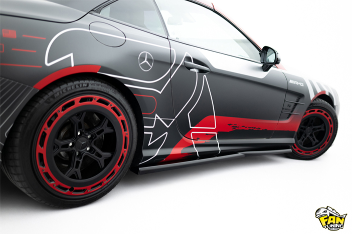 Аэродинамический обвес на Мерседес (Mercedes) SL R231