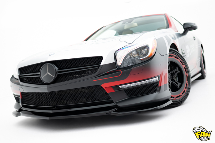 Аэродинамический обвес на Мерседес (Mercedes) SL R231