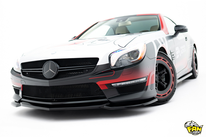 Аэродинамический обвес на Мерседес (Mercedes) SL R231