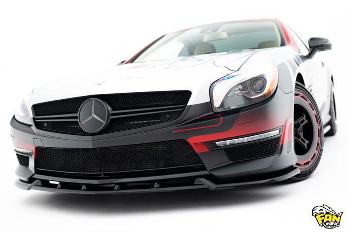 Аэродинамический обвес на Мерседес (Mercedes) SL R231