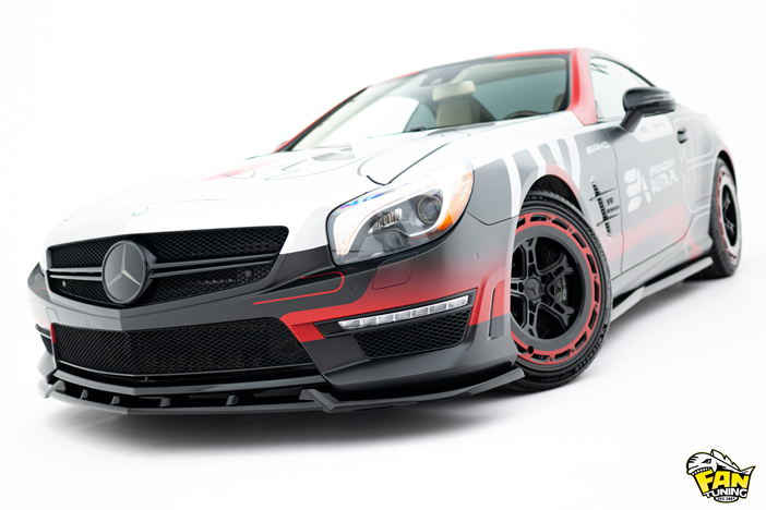 Аэродинамический обвес на Мерседес (Mercedes) SL R231