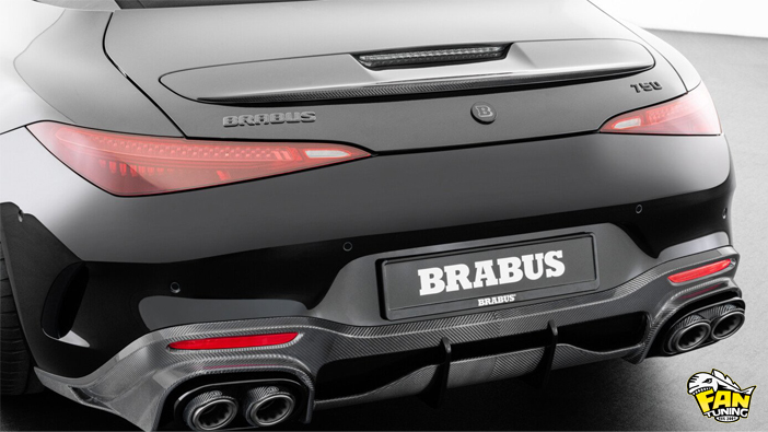 Аэродинамический обвес Брабус (Brabus) на Мерседес (Mercedes) SL63 R232 AMG