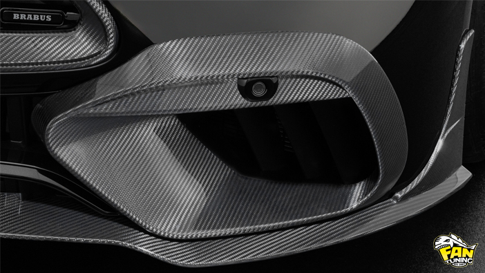 Аэродинамический обвес Брабус (Brabus) на Мерседес (Mercedes) SL63 R232 AMG
