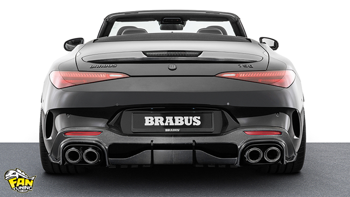 Аэродинамический обвес Брабус (Brabus) на Мерседес (Mercedes) SL63 R232 AMG