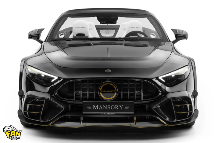 Карбоновый аэродинамический обвес Менсори (Mansory) на Мерседес (Mercedes) SL63 R232