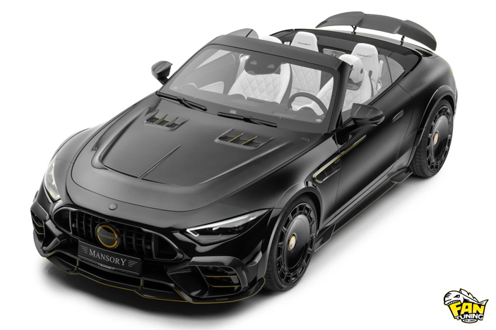 Карбоновый аэродинамический обвес Менсори (Mansory) на Мерседес (Mercedes) SL63 R232