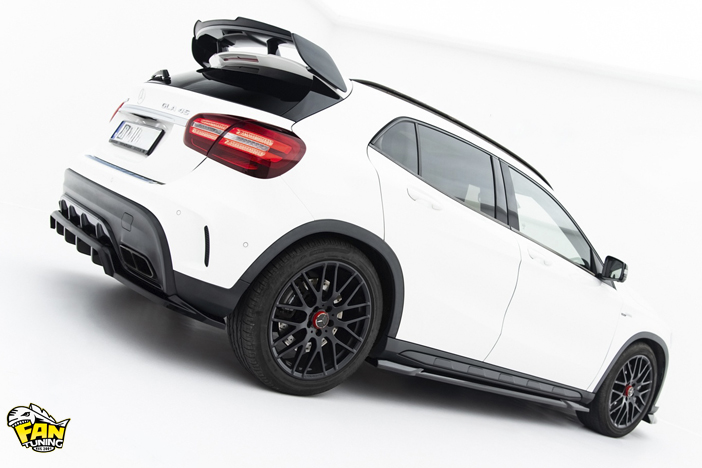 Аэродинамический обвес на Мерседес (Mercedes) GLA AMG 45 X156 2017-2020 г.в.