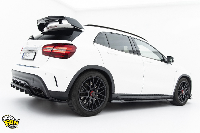 Аэродинамический обвес на Мерседес (Mercedes) GLA AMG 45 X156 2017-2020 г.в.