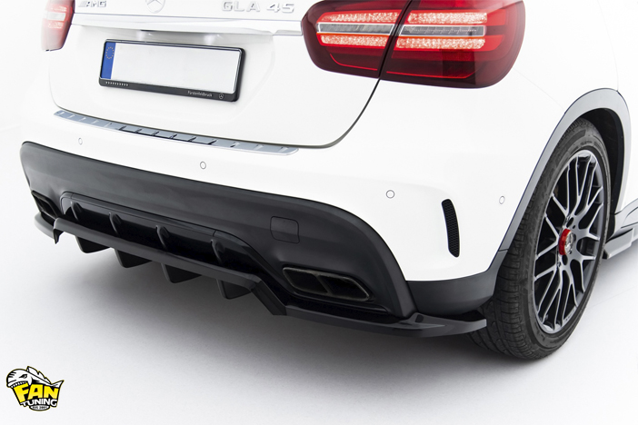 Аэродинамический обвес на Мерседес (Mercedes) GLA AMG 45 X156 2017-2020 г.в.
