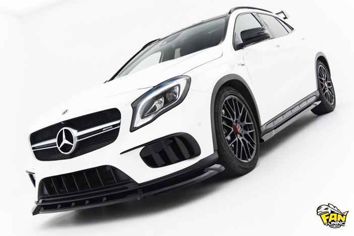 Аэродинамический обвес на Мерседес (Mercedes) GLA AMG 45 X156 2017-2020 г.в.