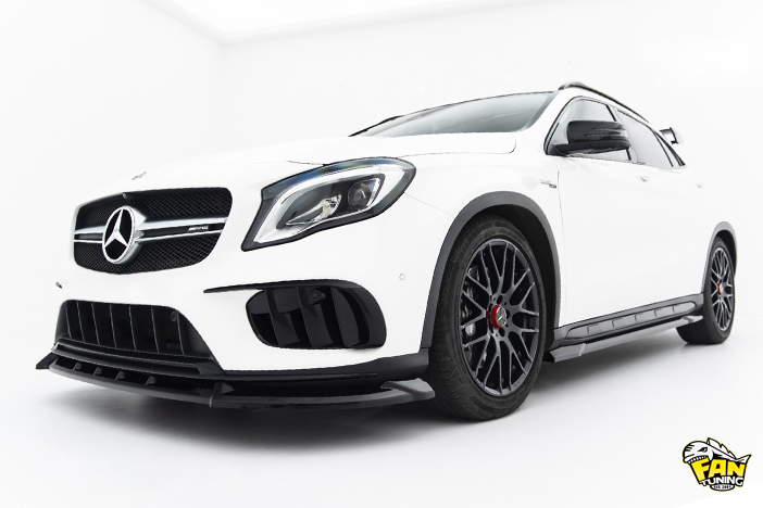 Аэродинамический обвес на Мерседес (Mercedes) GLA AMG 45 X156 2017-2020 г.в.