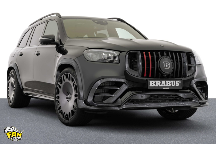 Карбоновый обвес Брабус (Brabus) на Мерседес (Mercedes) AMG GLS63 X167