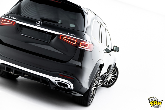 Аэродинамический обвес FT V.2 на Мерседес (Mercedes) GLS X167 в АМГ Пакете (AMG-Line)