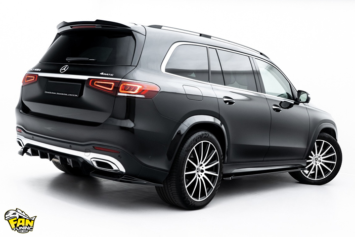 Аэродинамический обвес FT V.2 на Мерседес (Mercedes) GLS X167 в АМГ Пакете (AMG-Line)