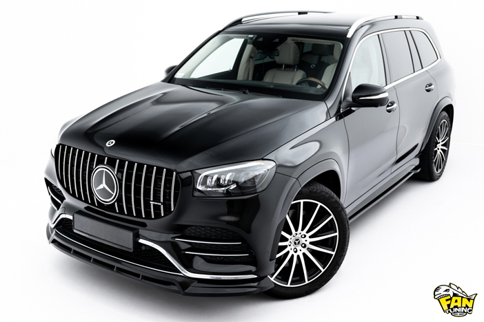 Аэродинамический обвес FT V.2 на Мерседес (Mercedes) GLS X167 в АМГ Пакете (AMG-Line)