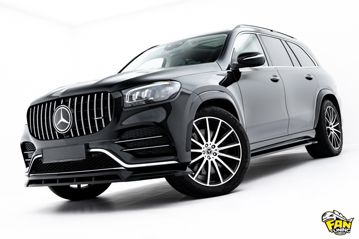 Аэродинамический обвес FT V.2 на Мерседес (Mercedes) GLS X167 в АМГ Пакете (AMG-Line)