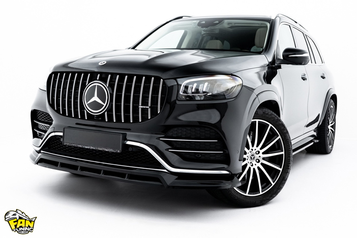 Аэродинамический обвес FT V.2 на Мерседес (Mercedes) GLS X167 в АМГ Пакете (AMG-Line)