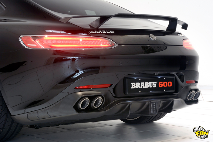 Аэродинамический обвес Брабус (Brabus) на Мерседес (Mercedes) AMG GT C190