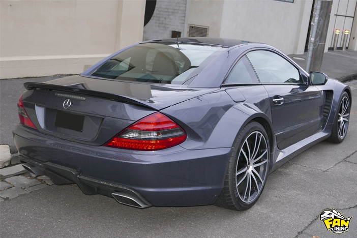 Аэродинамический обвес АМГ Блек Сериес (AMG Black Series) на Мерседес (Mercedes) SL R230