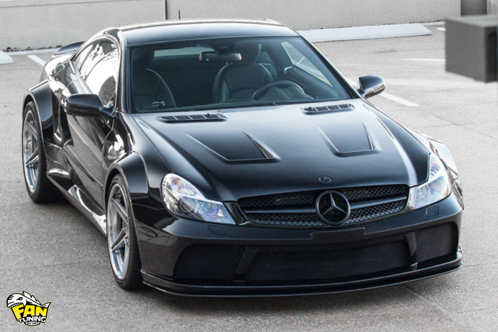 Аэродинамический обвес АМГ Блек Сериес (AMG Black Series) на Мерседес (Mercedes) SL R230