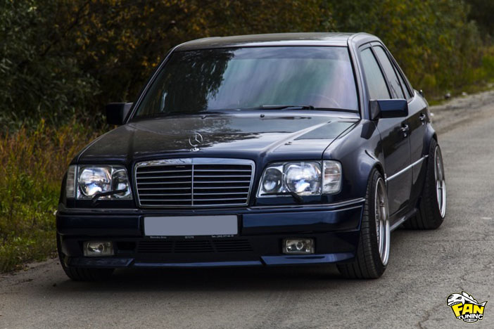 Комплект обвеса для переделки обычного Мерседеса (Mercedes) W124 в "Волчок" E500