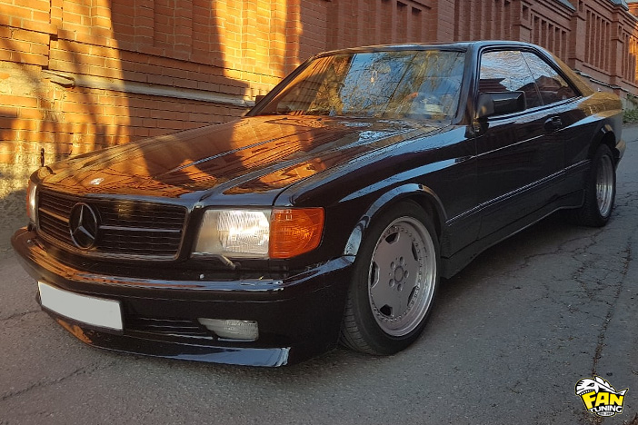 Аэродинамический обвес AMG Widebody для Мерседеса (Mercedes) W126 SEC Купе