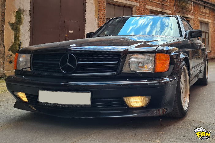 Аэродинамический обвес AMG Widebody для Мерседеса (Mercedes) W126 SEC Купе