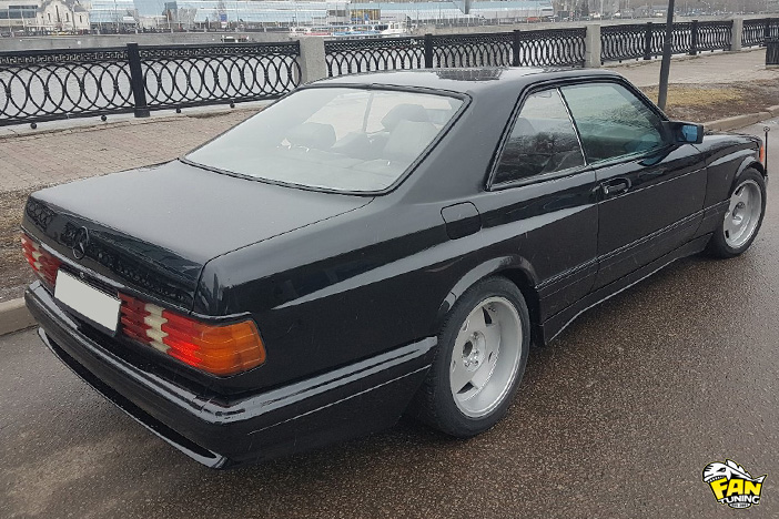 Аэродинамический обвес AMG Widebody для Мерседеса (Mercedes) W126 SEC Купе