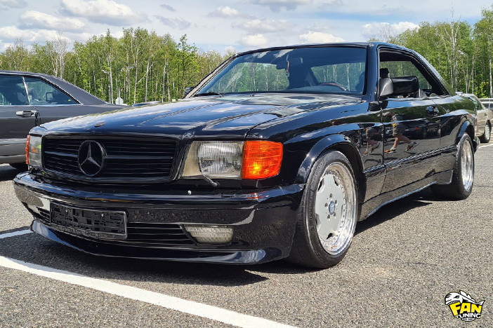 Аэродинамический обвес AMG Widebody для Мерседеса (Mercedes) W126 SEC Купе