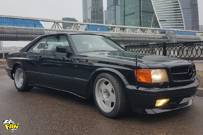 Аэродинамический обвес AMG Widebody для Мерседеса (Mercedes) W126 SEC Купе