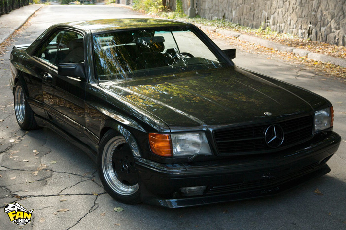 Аэродинамический обвес AMG Widebody для Мерседеса (Mercedes) W126 SEC Купе