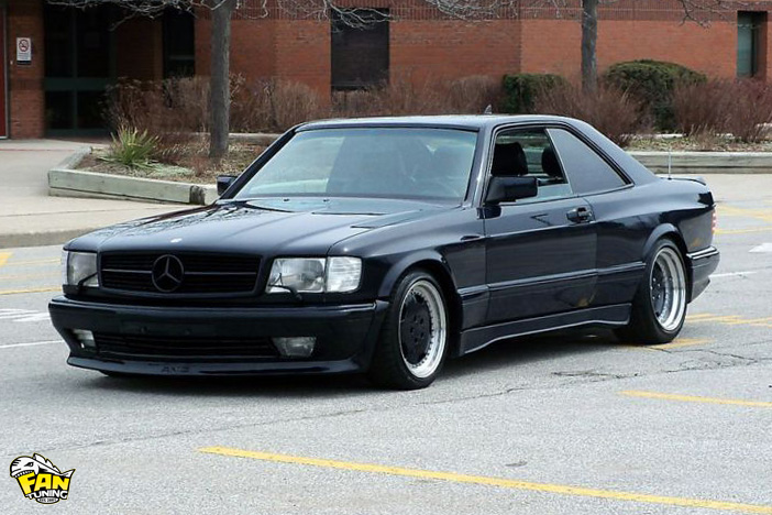 Аэродинамический обвес AMG Widebody для Мерседеса (Mercedes) W126 SEC Купе