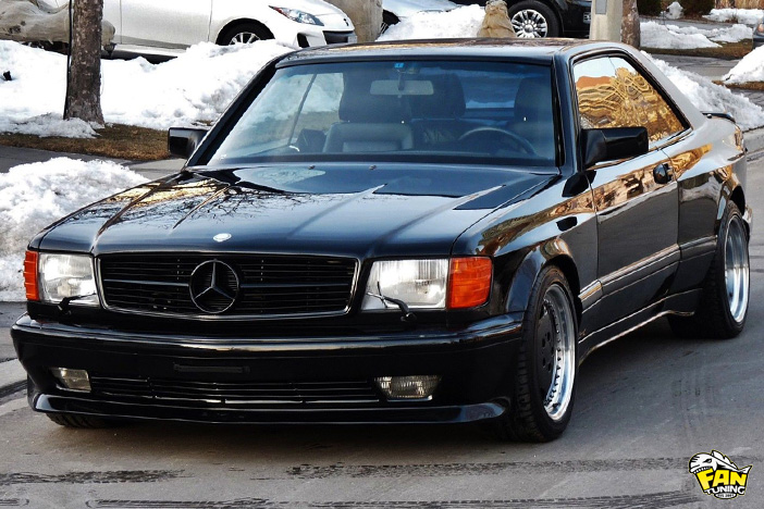 Аэродинамический обвес AMG Widebody для Мерседеса (Mercedes) W126 SEC Купе