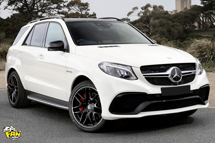 Рестайлинг Мерседеса (Mercedes) из ML W166 в GLE63 AMG W166