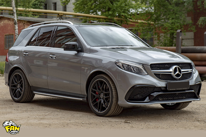 Рестайлинг Мерседеса (Mercedes) из ML W166 в GLE63 AMG W166