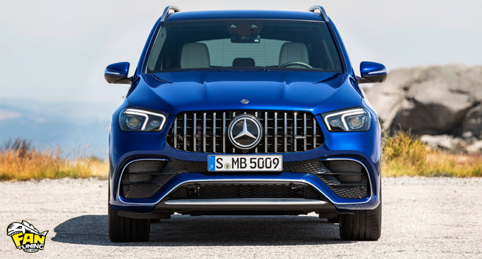 Аэродинамический обвес AMG GLE63 на Мерседес (Mercedes) W167 в АМГ-пакете