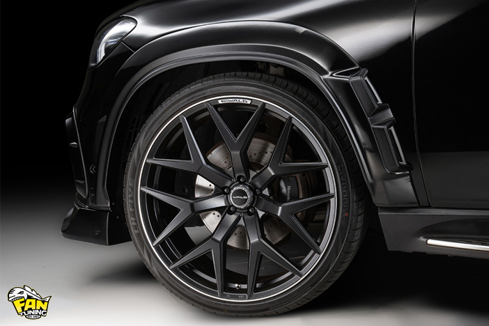 Аэродинамический обвес WALD Black Bison для Мерседеса (Mercedes) W167 GLE SUV 2019-2023 г.в.