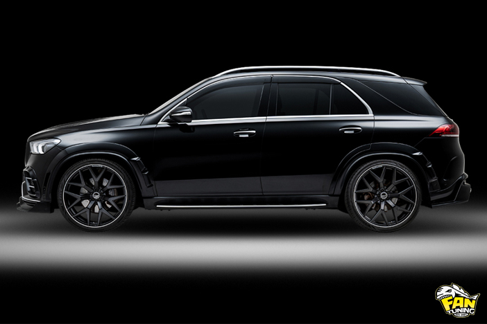 Аэродинамический обвес WALD Black Bison для Мерседеса (Mercedes) W167 GLE SUV 2019-2023 г.в.
