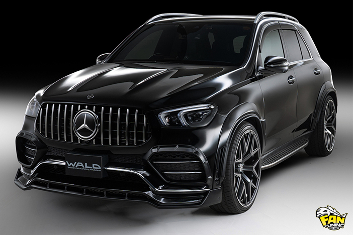 Аэродинамический обвес WALD Black Bison для Мерседеса (Mercedes) W167 GLE SUV 2019-2023 г.в.