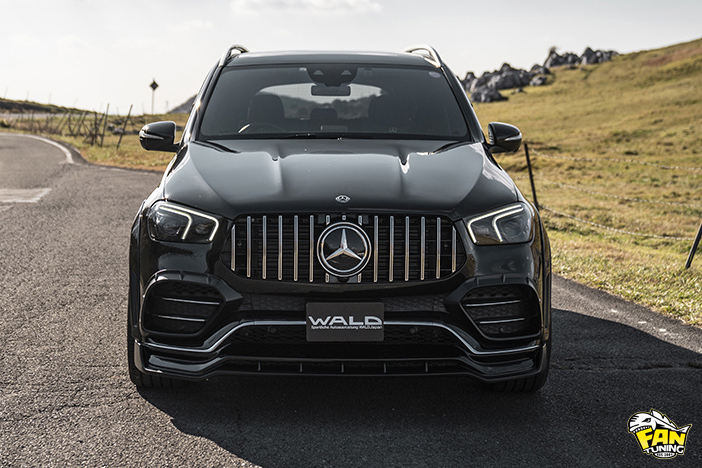 Аэродинамический обвес WALD Black Bison для Мерседеса (Mercedes) W167 GLE SUV 2019-2023 г.в.