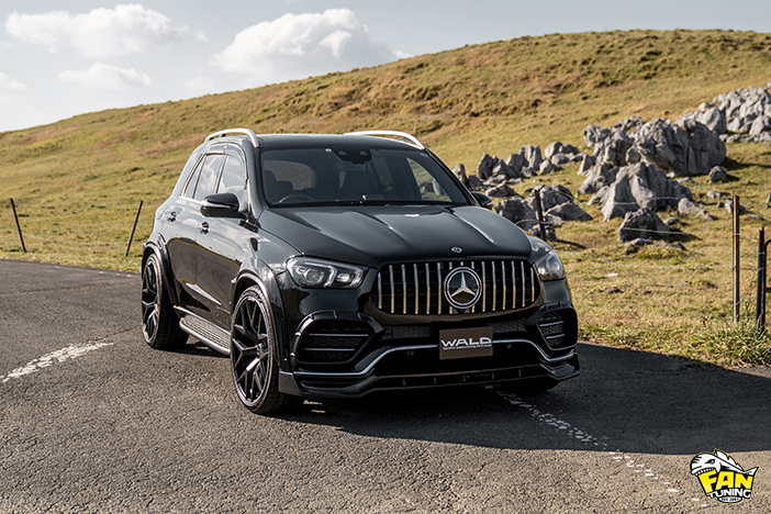 Аэродинамический обвес WALD Black Bison для Мерседеса (Mercedes) W167 GLE SUV 2019-2023 г.в.